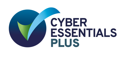Logo for CyberEssentials Plus certification.
