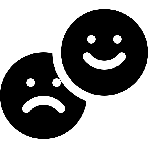 AI sentiment analysis icon